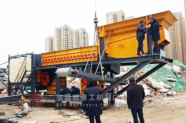  華盛銘移動(dòng)式制砂一體機(jī)為什么受到那么多老板信賴(lài)
